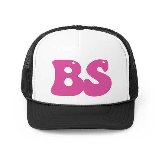 BS BUBBLE PNK Trucker Caps