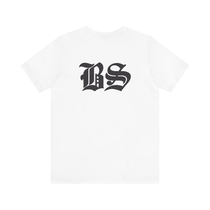 BS OLD SCHOOL BLK PRINT Unisex Jersey Short Sleeve Tee