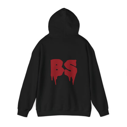 BS DRIP RED PRINT Unisex Heavy Blend™ Hooded Sweatshirt