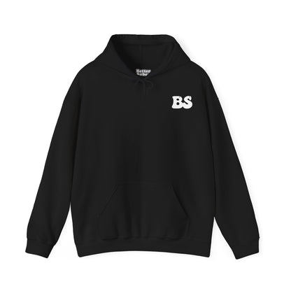 BS BUBBLE WHT PRINT Unisex Heavy Blend™ Hooded Sweatshirt