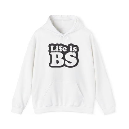 STACKED BLK/WHT PRINT Unisex Heavy Blend™ Hooded Sweatshirt