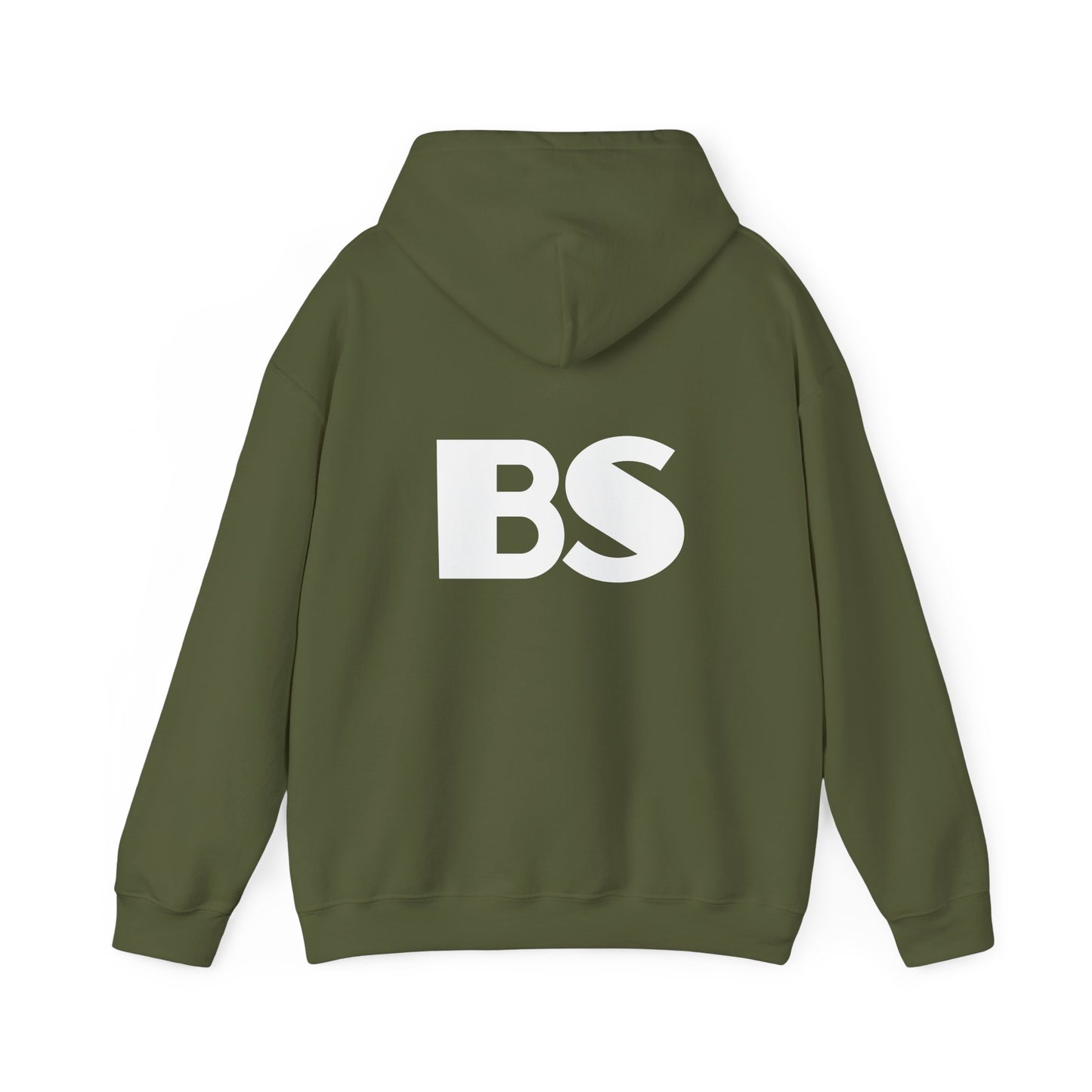 BS EMPIRE WHT PRINT Unisex Heavy Blend™ Hooded Sweatshirt