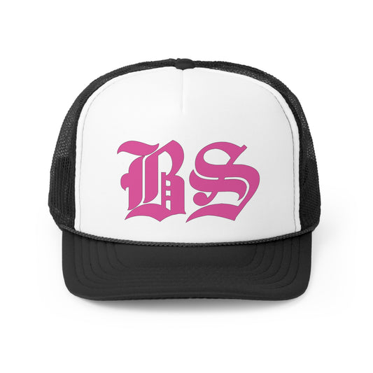 BS OLD SCHOOL PINK Trucker Caps