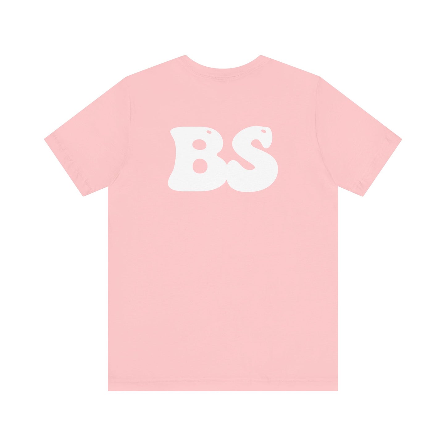 BS BUBBLE WHT PRINT Unisex Jersey Short Sleeve Tee