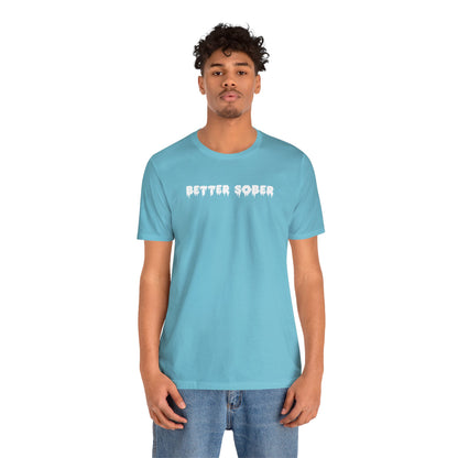 Mantra DRIP WHT PRINT Unisex Jersey Short Sleeve Tee