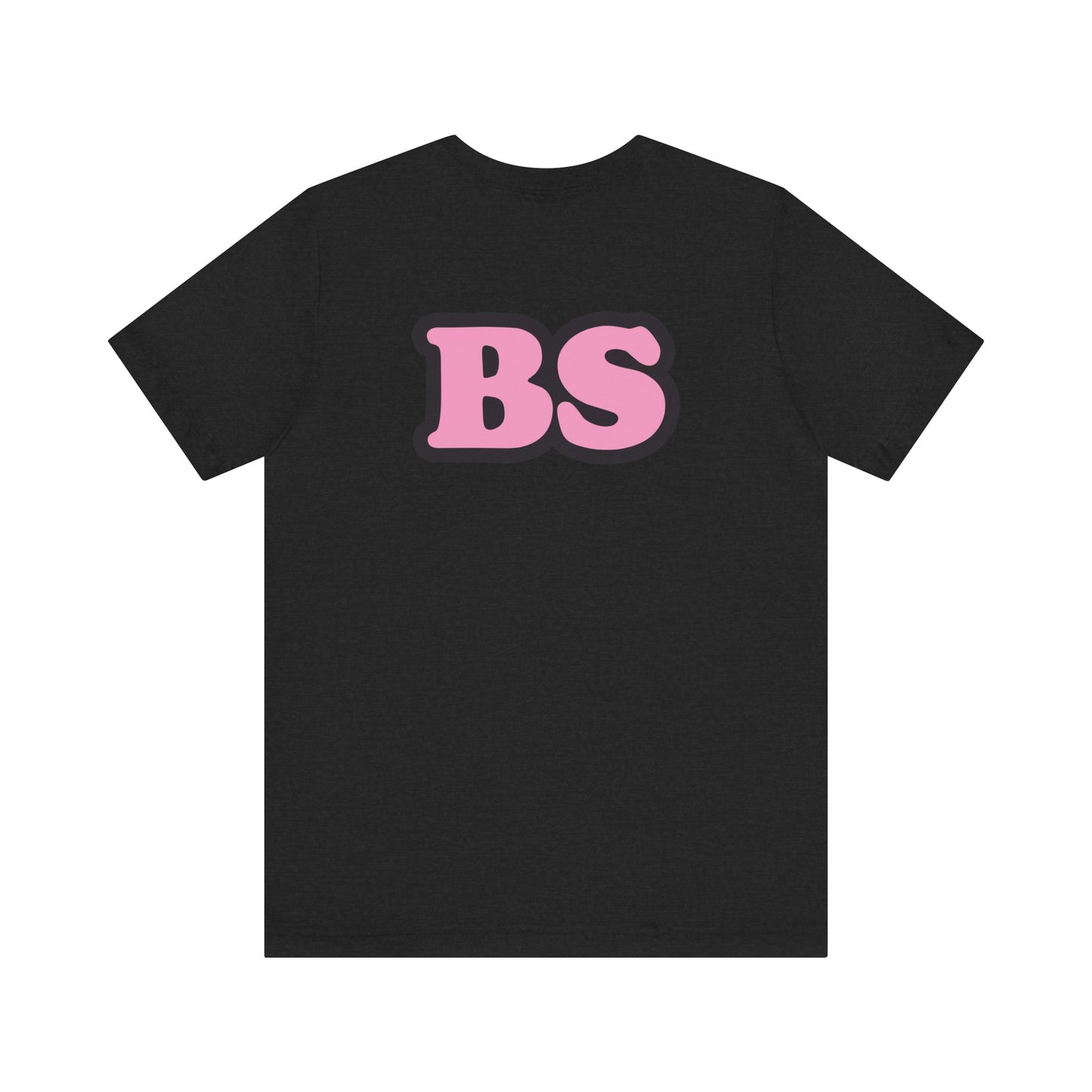 BS CLASSIC BLK/PNK PRINT Unisex Jersey Short Sleeve Tee