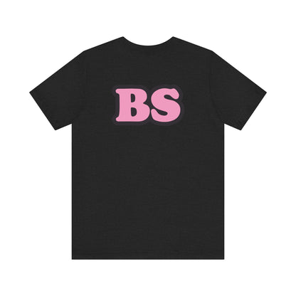 BS CLASSIC BLK/PNK PRINT Unisex Jersey Short Sleeve Tee