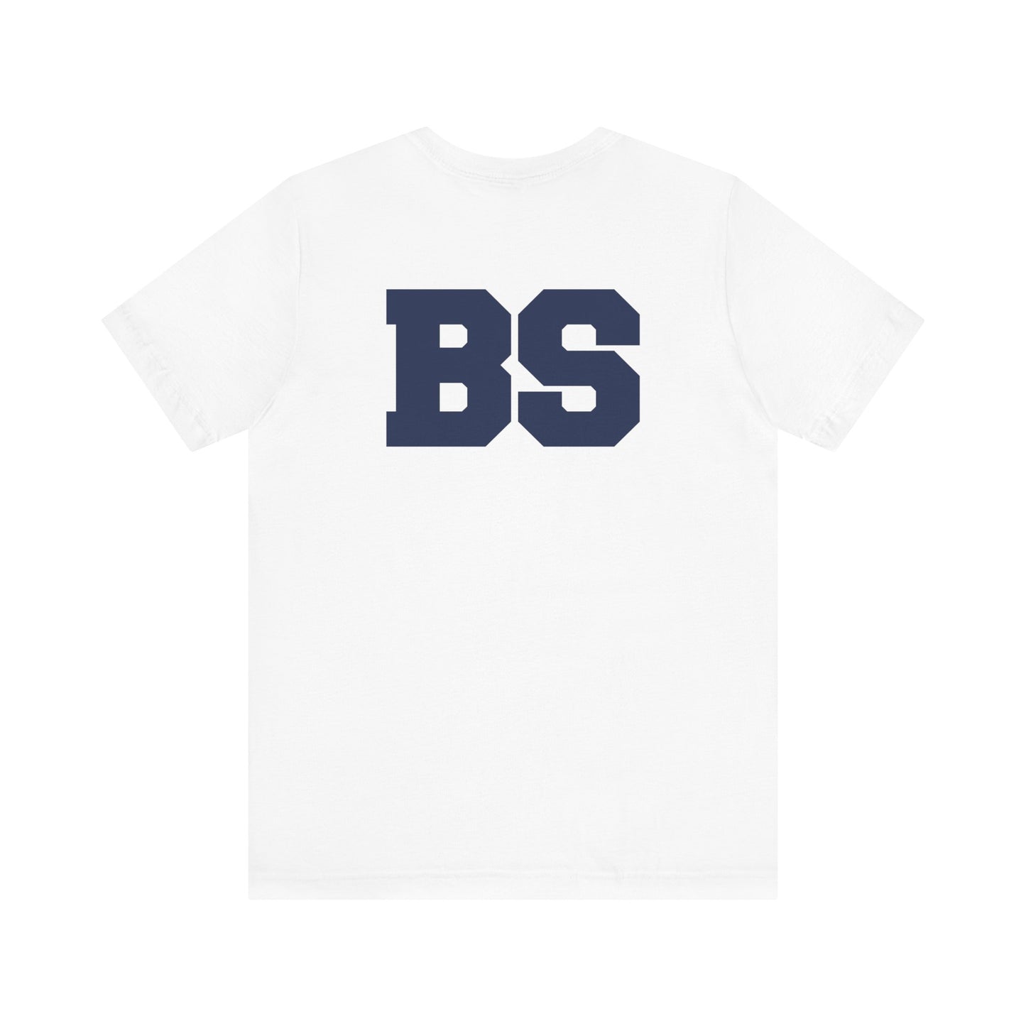 BS COLLEGE NAVY PRINT Unisex Jersey Short Sleeve Tee