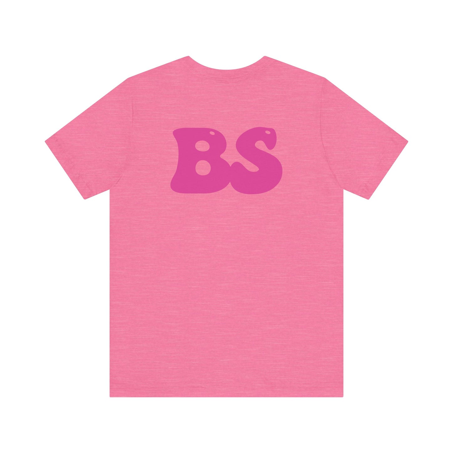 BS BUBBLES PNK PRINT Unisex Jersey Short Sleeve Tee