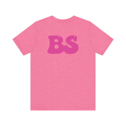 BS BUBBLES PNK PRINT Unisex Jersey Short Sleeve Tee