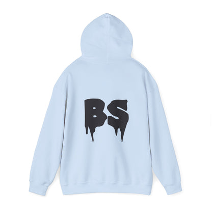 BS DRIP BLK PRINT Unisex Heavy Blend™ Hooded Sweatshirt