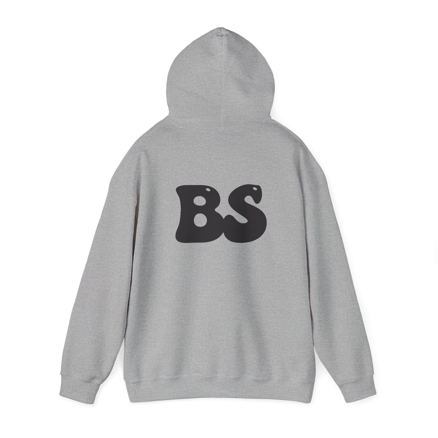 BS BUBBLE BLK PRINT Unisex Heavy Blend™ Hooded Sweatshirt