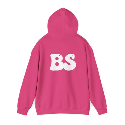 BS BUBBLE WHT PRINT Unisex Heavy Blend™ Hooded Sweatshirt