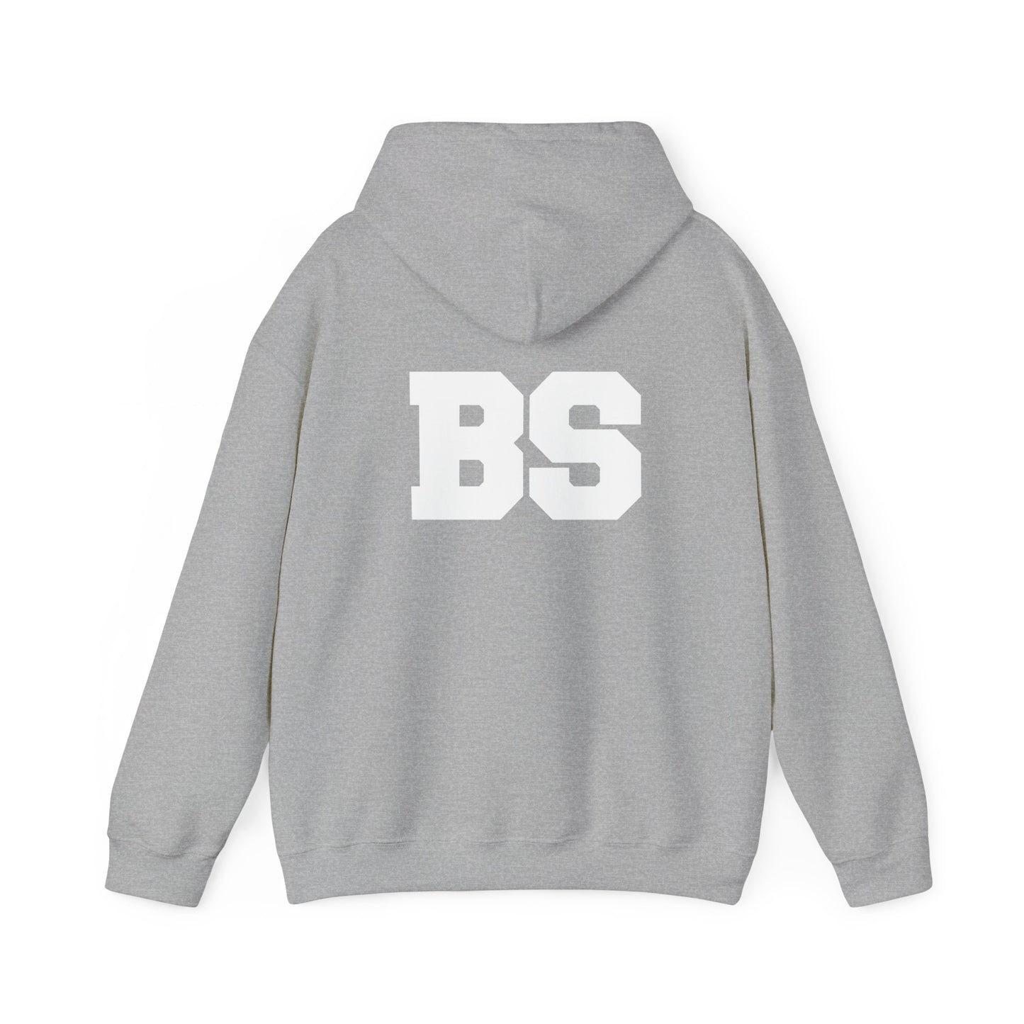 BS COLLEGE WHT PRINT Unisex Heavy Blend™ Hooded Sweatshirt