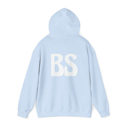 BS 70S WHT PRINT Unisex Heavy Blend™ Hooded Sweatshirt