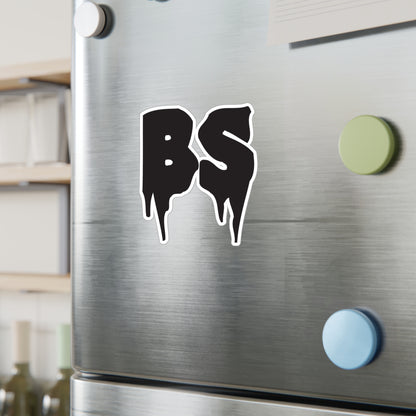 BS DRIP BLK Kiss-Cut Vinyl Decals