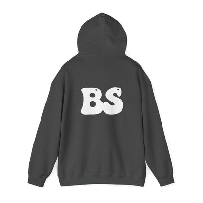 BS BUBBLE WHT PRINT Unisex Heavy Blend™ Hooded Sweatshirt