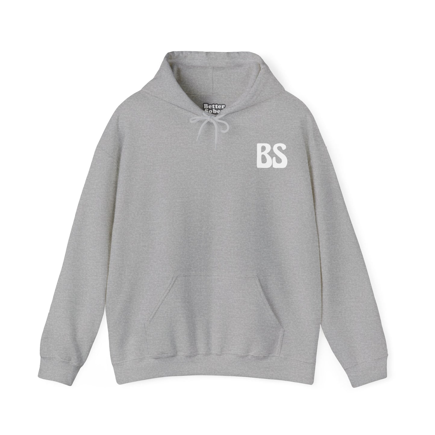 BS 70S WHT PRINT Unisex Heavy Blend™ Hooded Sweatshirt