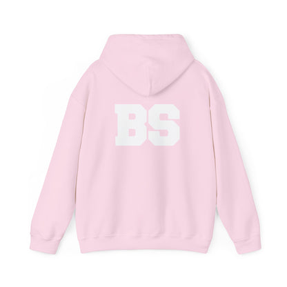 BS COLLEGE WHT PRINT Unisex Heavy Blend™ Hooded Sweatshirt