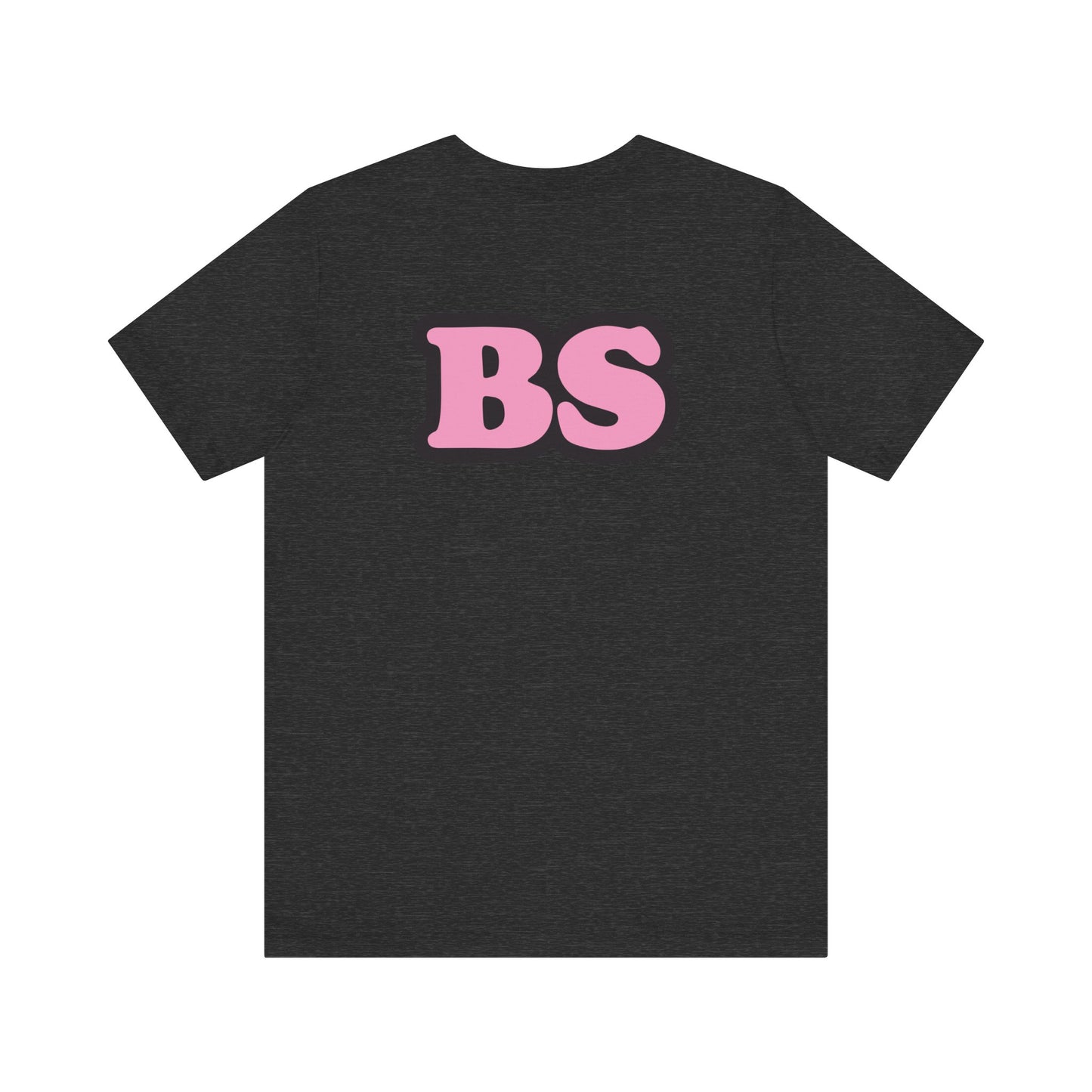 BS CLASSIC BLK/PNK PRINT Unisex Jersey Short Sleeve Tee