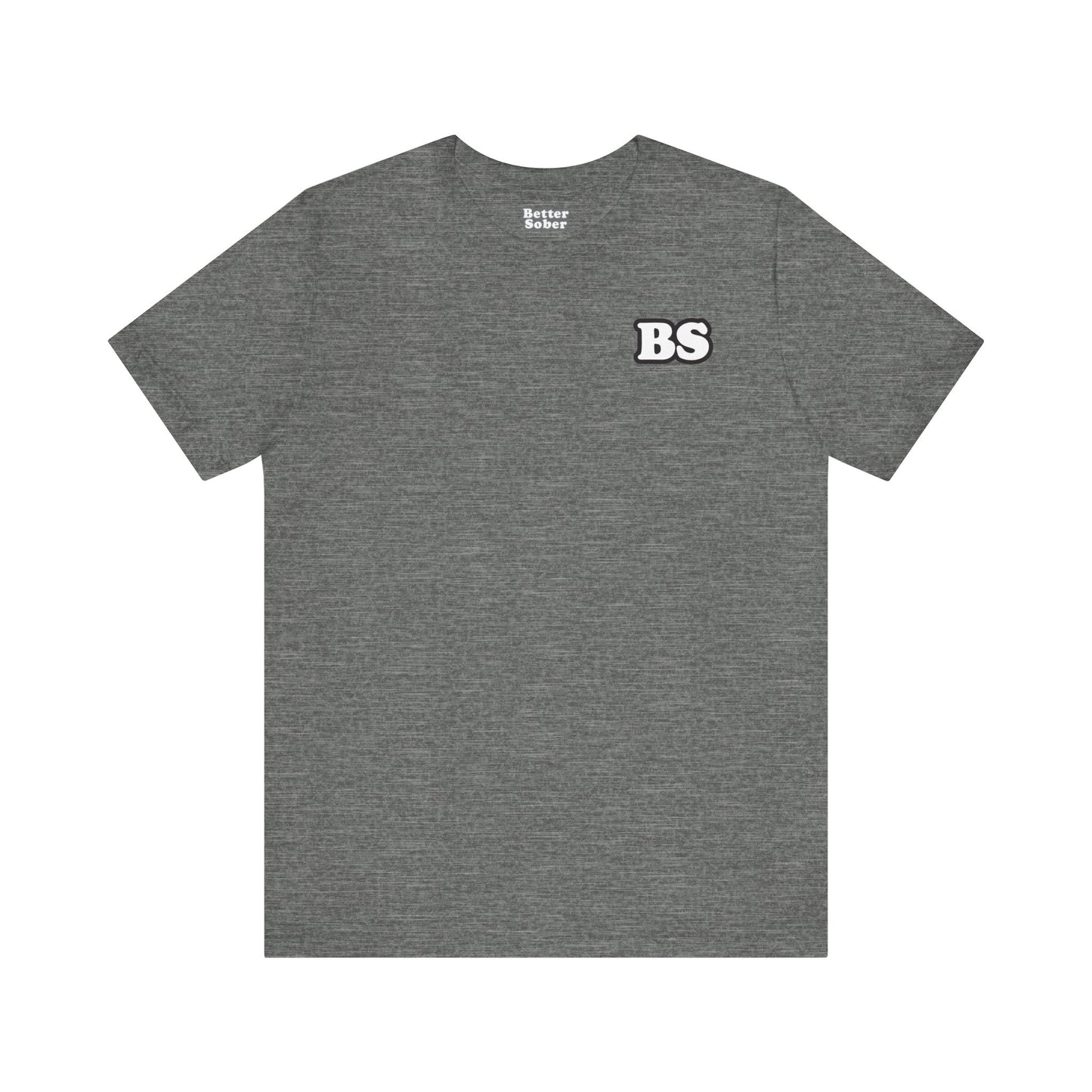 BS CLASSIC BLK/WHT PRINT Unisex Jersey Short Sleeve Tee