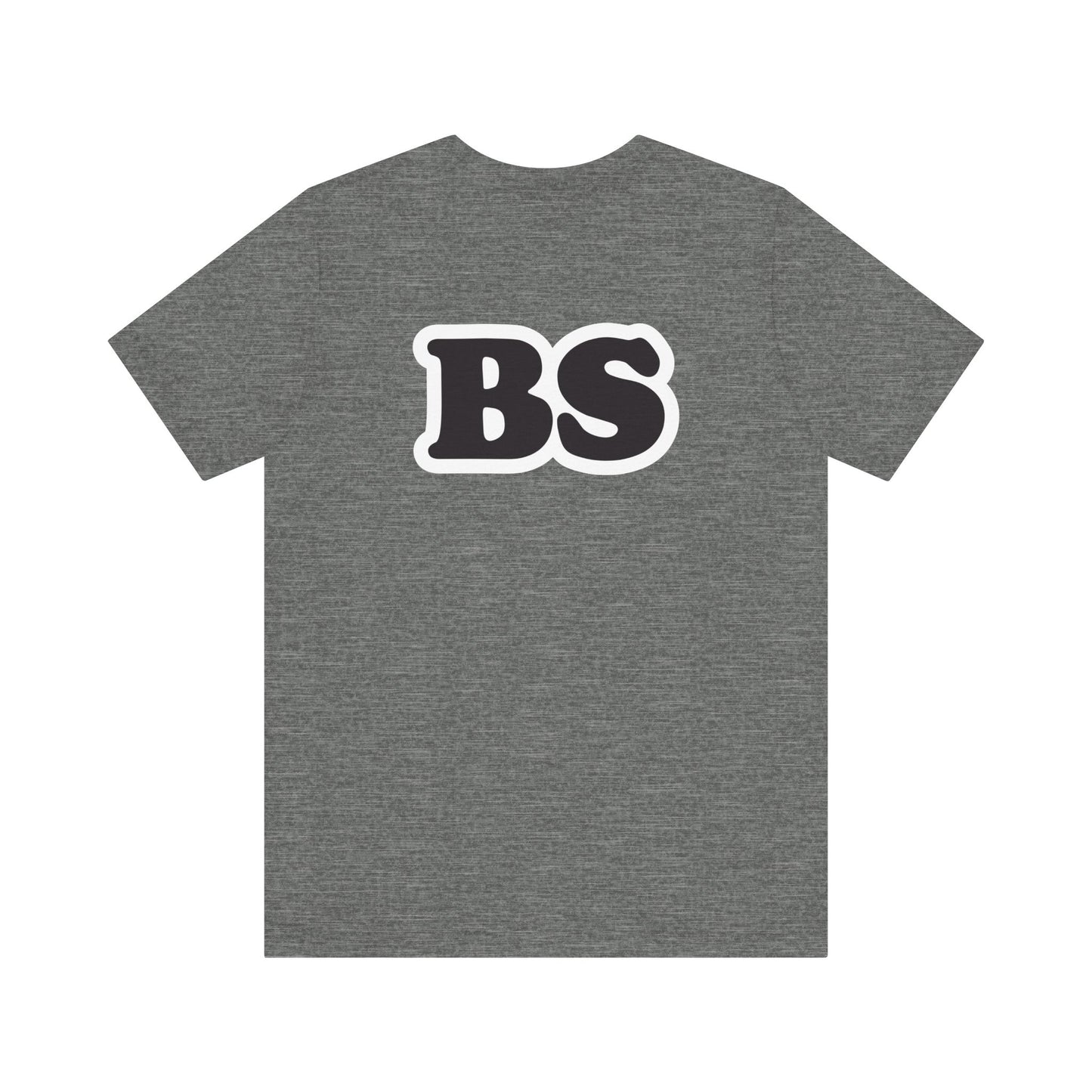 BS CLASSIC WHT/BLK PRINT Unisex Jersey Short Sleeve Tee