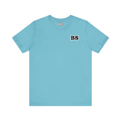 BS CLASSIC WHT/BLK PRINT Unisex Jersey Short Sleeve Tee