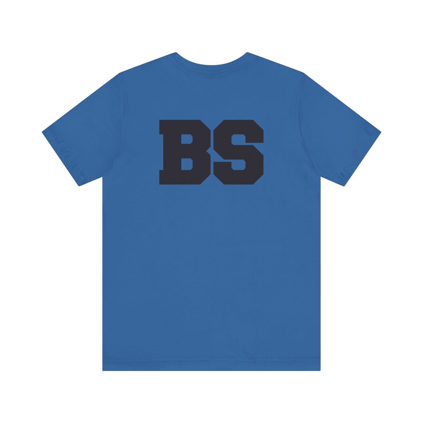 BS COLLEGE BLK PRINT Unisex Jersey Short Sleeve Tee