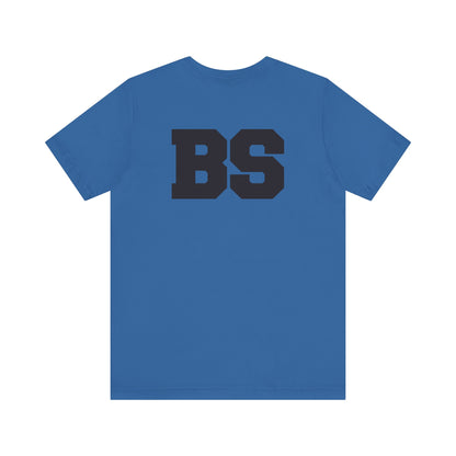 BS COLLEGE BLK PRINT Unisex Jersey Short Sleeve Tee