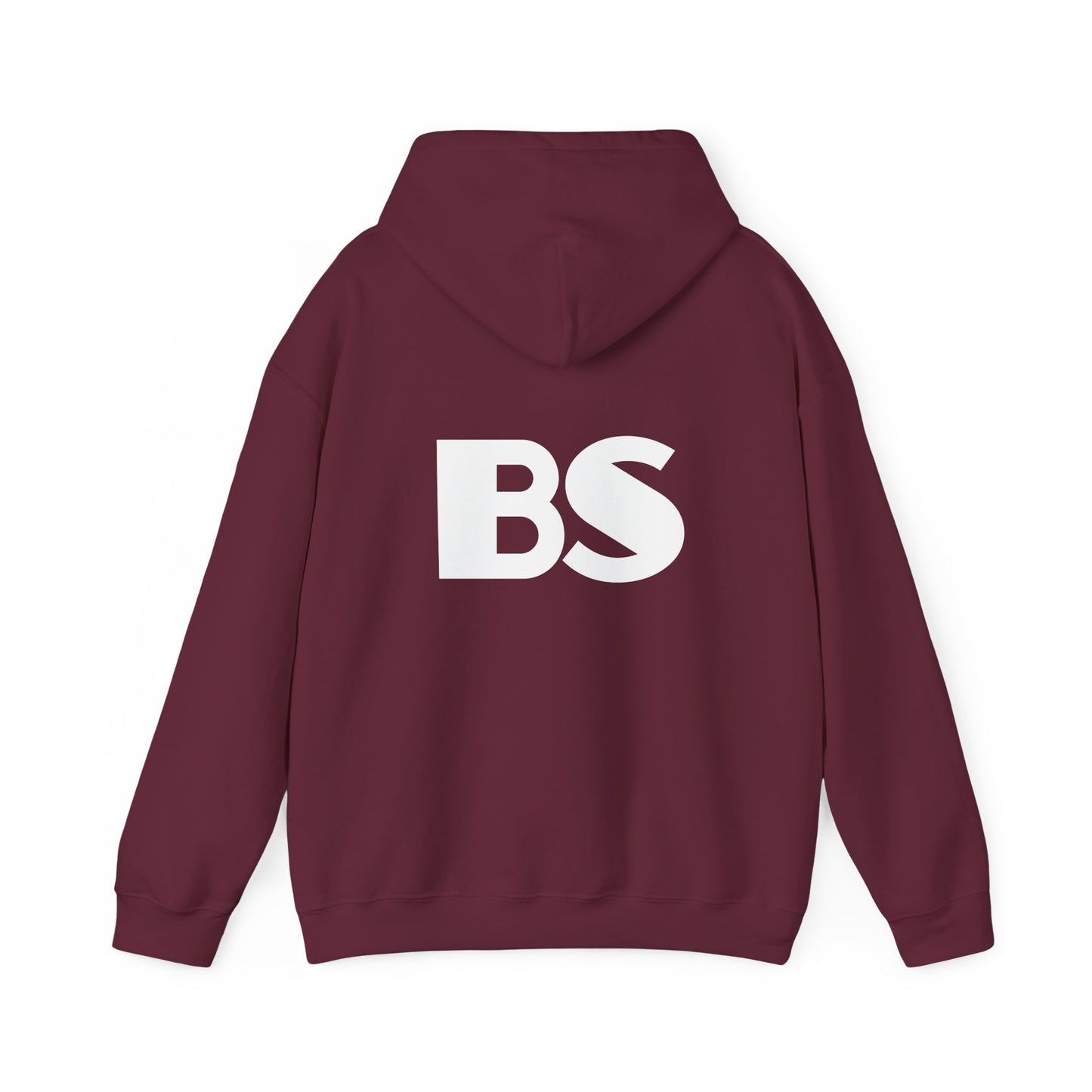 BS EMPIRE WHT PRINT Unisex Heavy Blend™ Hooded Sweatshirt