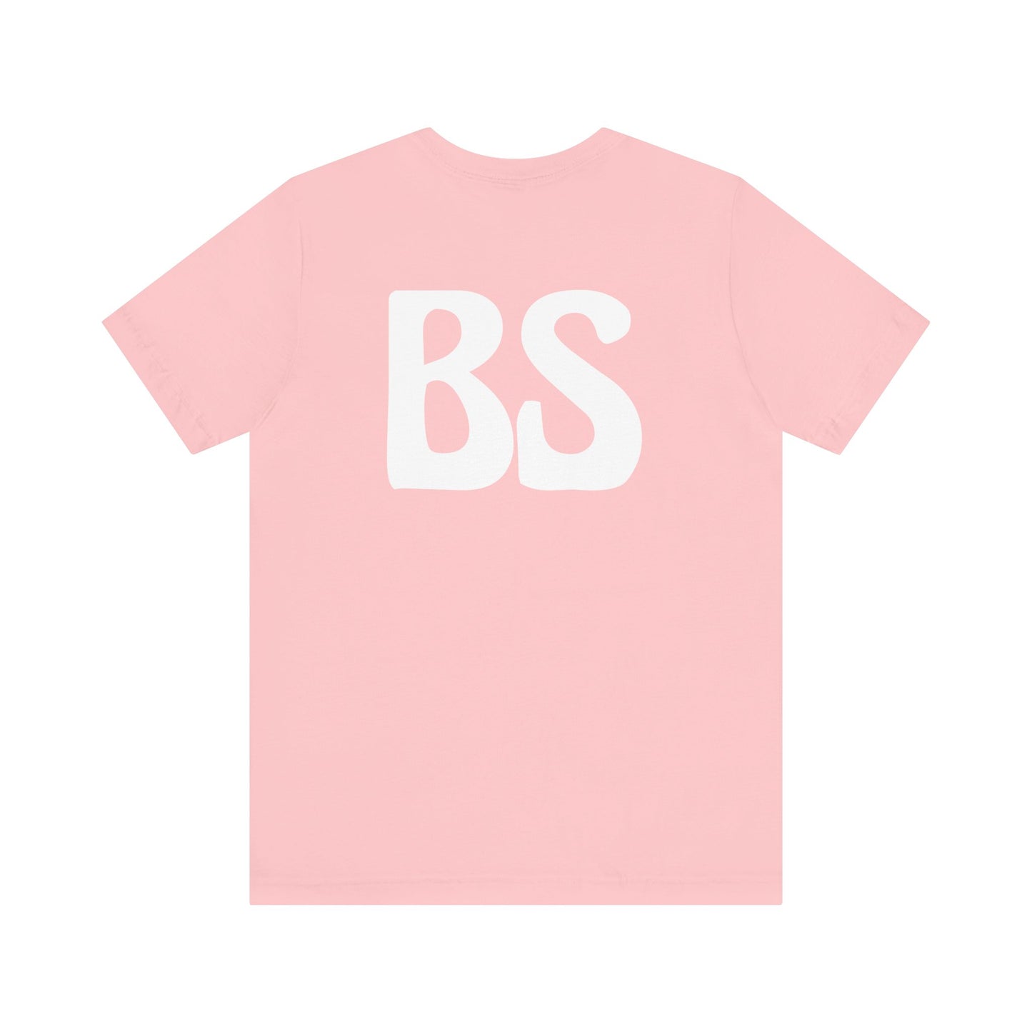 BS 70S WHT PRINT Unisex Jersey Short Sleeve Tee