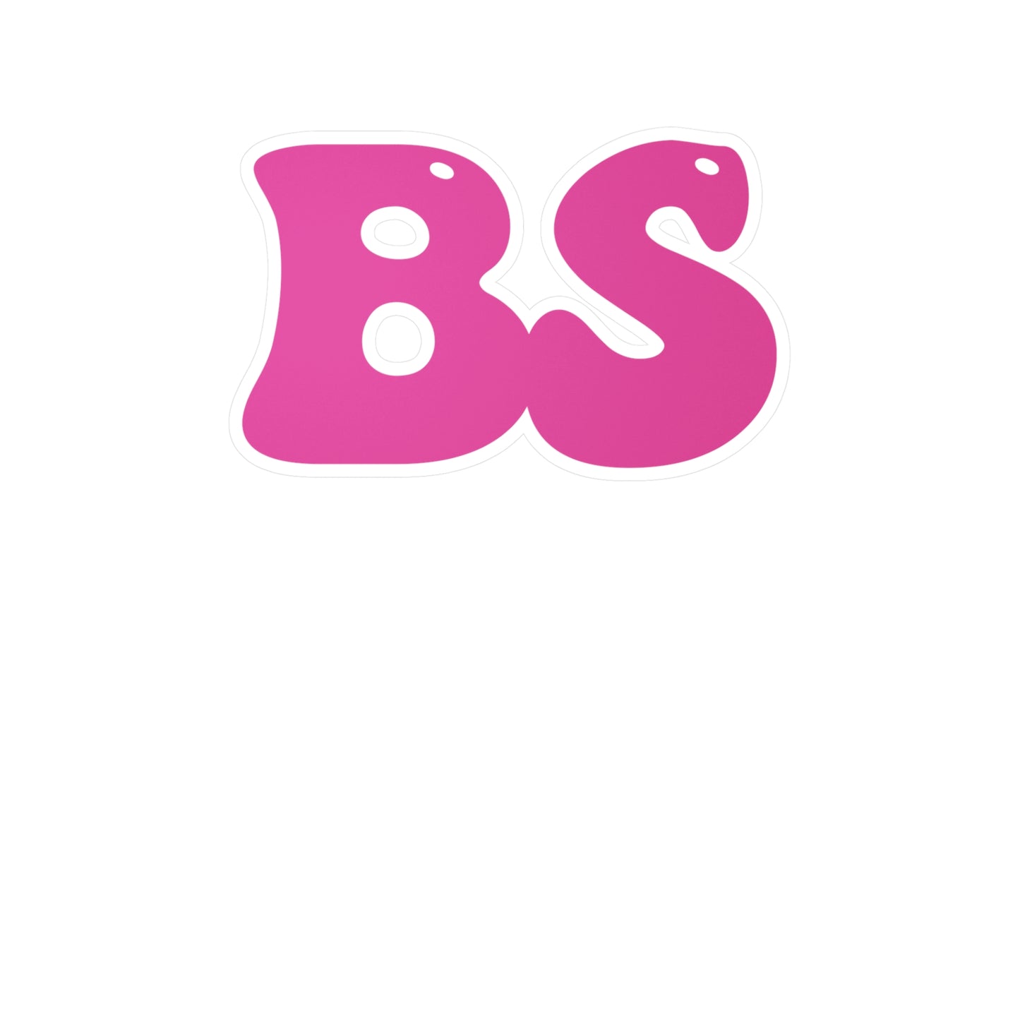 BS BUBBLE PNK Kiss-Cut Vinyl Decals