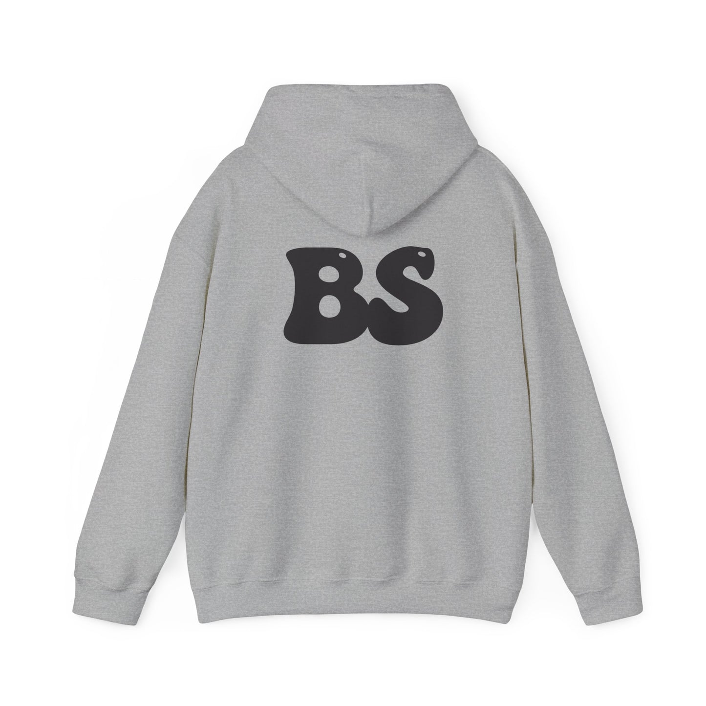 BS BUBBLE BLK PRINT Unisex Heavy Blend™ Hooded Sweatshirt