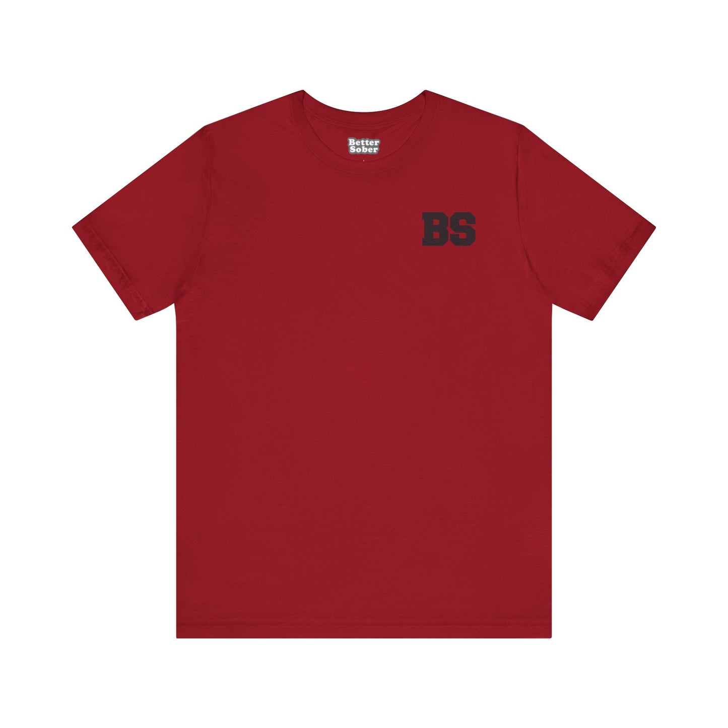 BS COLLEGE BLK PRINT Unisex Jersey Short Sleeve Tee