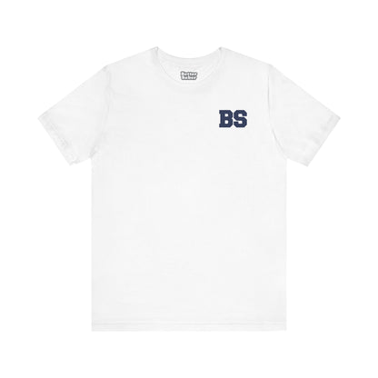 BS COLLEGE NAVY PRINT Unisex Jersey Short Sleeve Tee