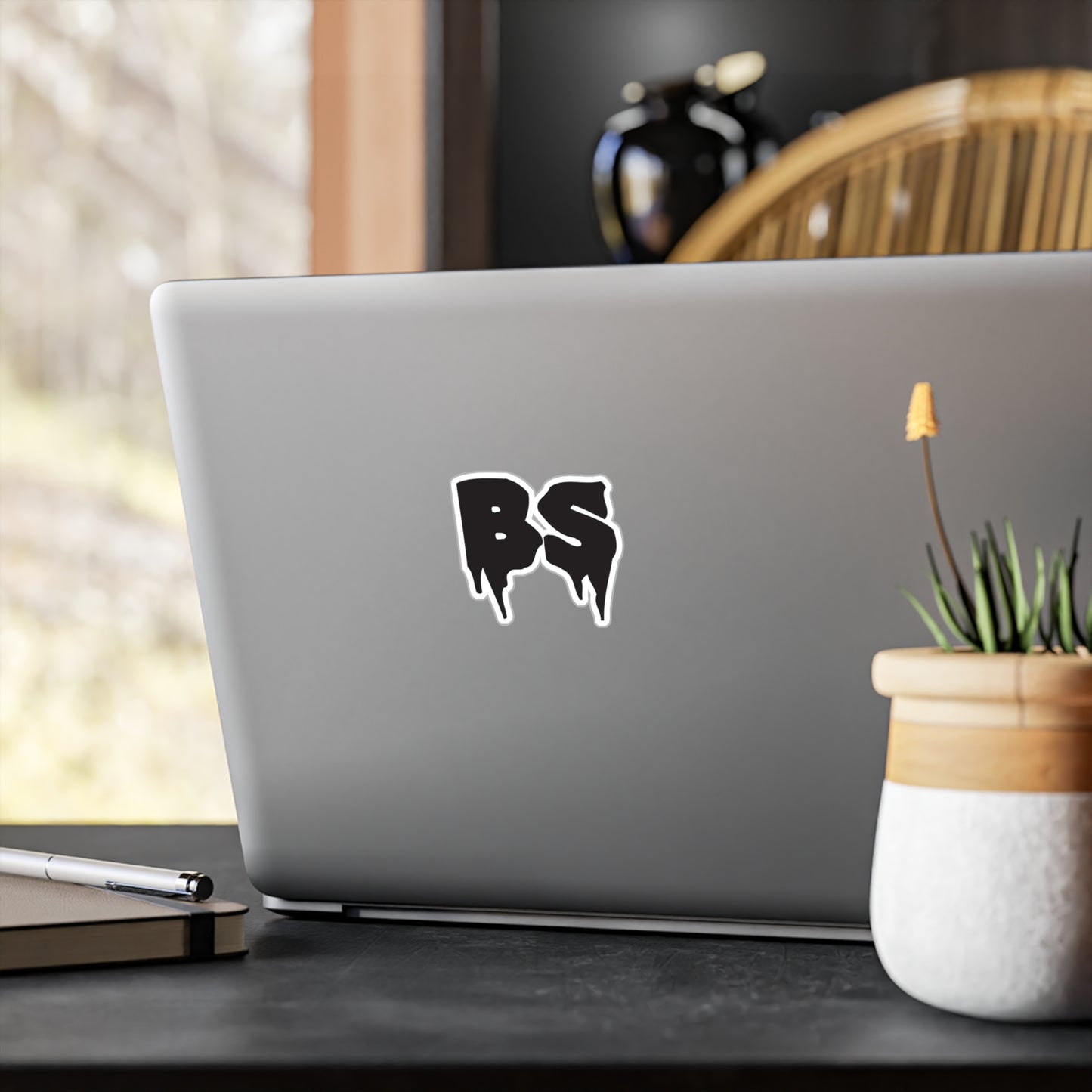 BS DRIP BLK Kiss-Cut Vinyl Decals