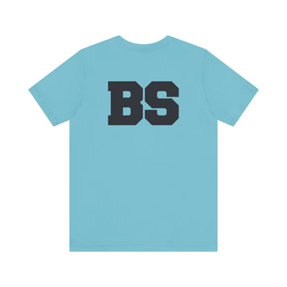 BS COLLEGE BLK PRINT Unisex Jersey Short Sleeve Tee