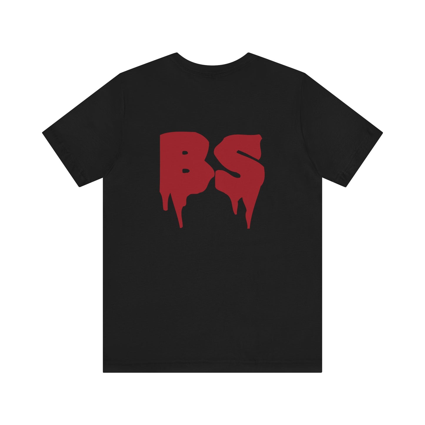 BS DRIP RED PRINT Unisex Jersey Short Sleeve Tee