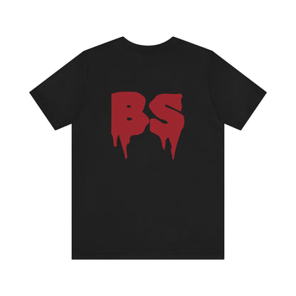 BS DRIP RED PRINT Unisex Jersey Short Sleeve Tee