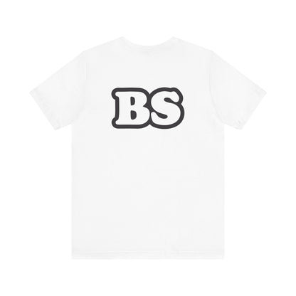 BS CLASSIC BLK/WHT PRINT Unisex Jersey Short Sleeve Tee