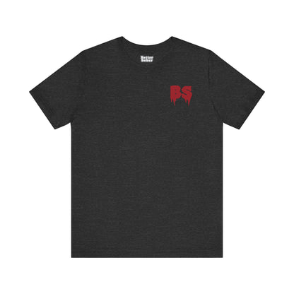 BS DRIP RED PRINT Unisex Jersey Short Sleeve Tee