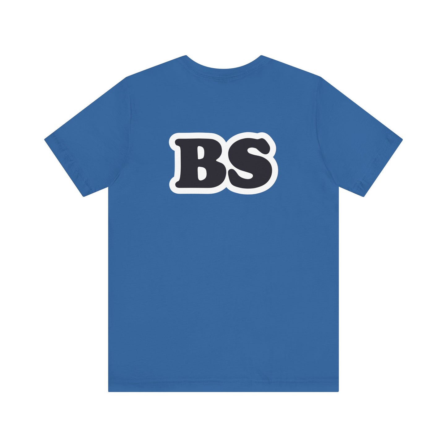 BS CLASSIC WHT/BLK PRINT Unisex Jersey Short Sleeve Tee