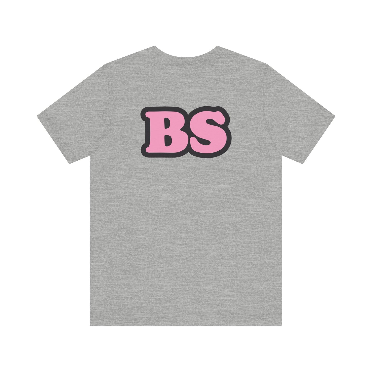 BS CLASSIC BLK/PNK PRINT Unisex Jersey Short Sleeve Tee