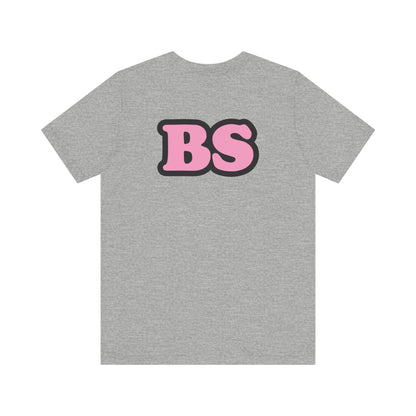 BS CLASSIC BLK/PNK PRINT Unisex Jersey Short Sleeve Tee