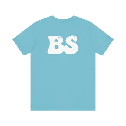 BS BUBBLE WHT PRINT Unisex Jersey Short Sleeve Tee