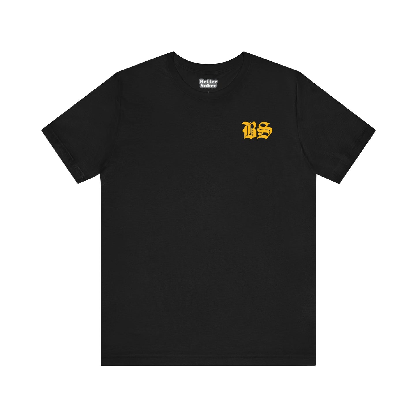 BS OLD SCHOOL GOLD PRINT Unisex Jersey Short Sleeve Tee