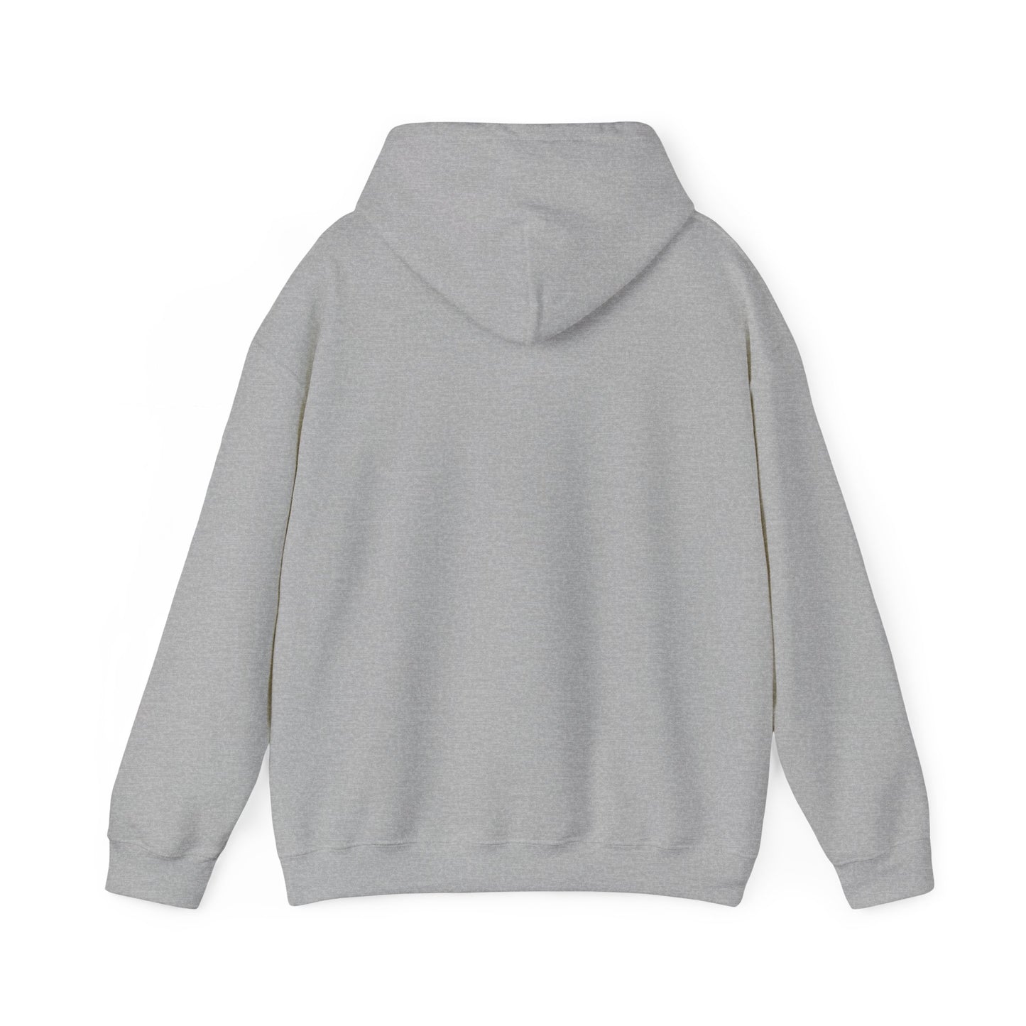 STACKED WHT/BLK PRINT Unisex Heavy Blend™ Hooded Sweatshirt