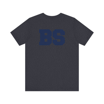 BS COLLEGE NAVY PRINT Unisex Jersey Short Sleeve Tee