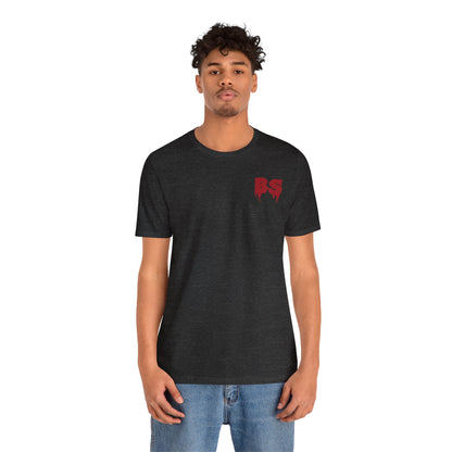 BS DRIP RED PRINT Unisex Jersey Short Sleeve Tee