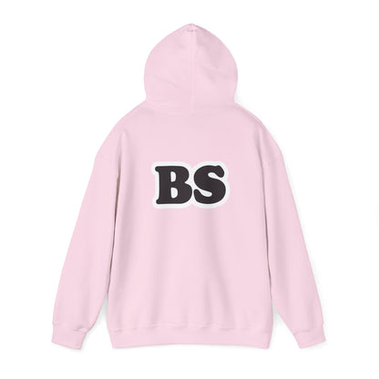 BS CLASSIC WHT/BLK PRINT Unisex Heavy Blend™ Hooded Sweatshirt